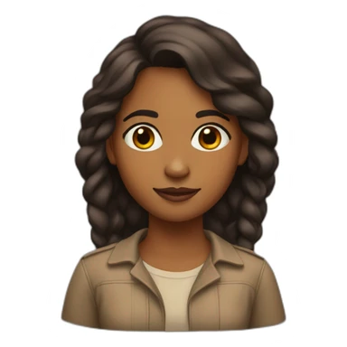 brown-girl-a naturalist sticker