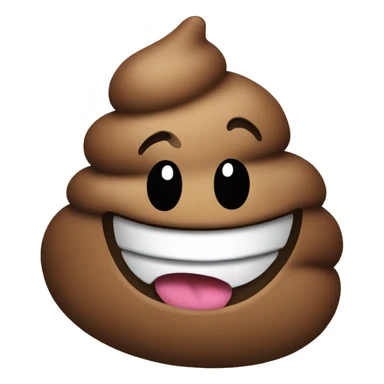 happy poop sticker