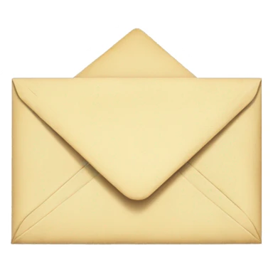 Vintage envelope sticker
