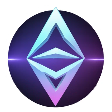 Cryto token tron logo as a moving emoji sticker