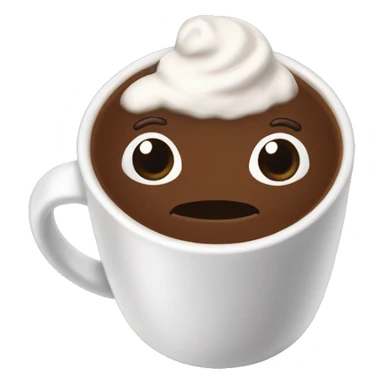 Hot choklade  sticker