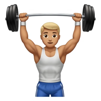 Treino pesos de academia  sticker