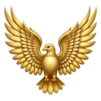 "K" between two wings sticker