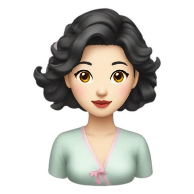 Evelyn Cathy Widjaja - chinese girl sticker