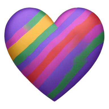 Lesbian pride flag heart  sticker