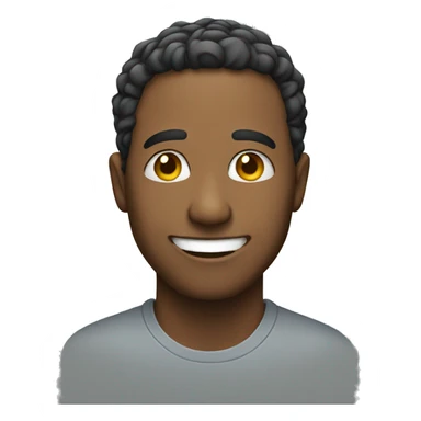 slight embarrassment smiling  sticker