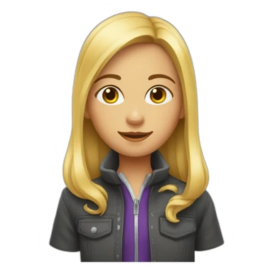 Fille sur garçon sticker