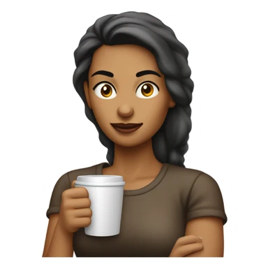 Passive aggressive woman sticker