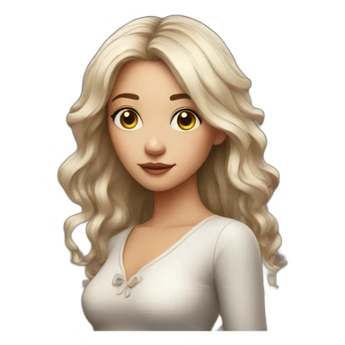 Astrology girl sticker