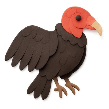 turkey vulture sticker