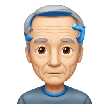 Retro old style amn sticker