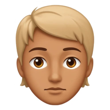 En person som side eye sticker