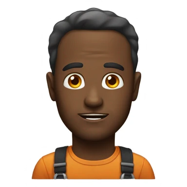 Man at Halloween  sticker