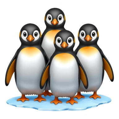 Penguins Are Very Cold sticker