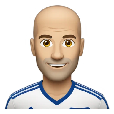 zinédine zidane sticker