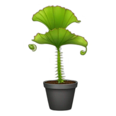 venus-fly-trap sticker
