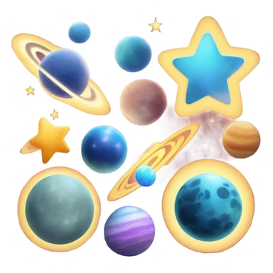 Emojis celestes sticker