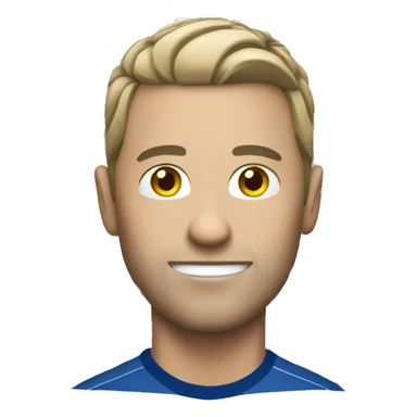 USA white man soccer sticker