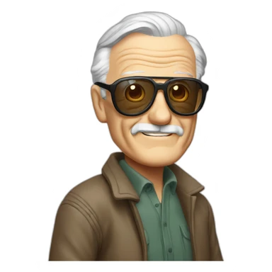 stan lee sticker