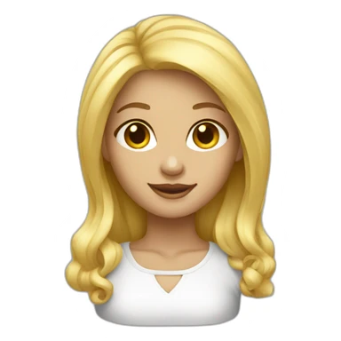 product-designer-blond-girl sticker