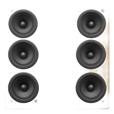 Monitor speakers sticker