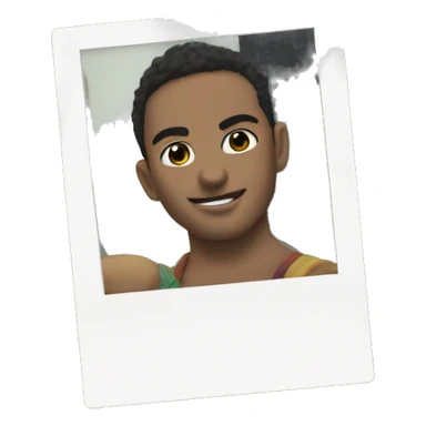 polaroid picture sticker