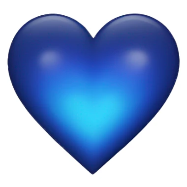 indigo heart sticker