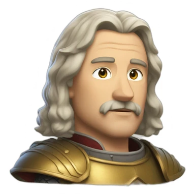 le roi Arthur de kaamelott sticker