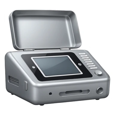 ultrasound machine system - large new more front view large ones- with whole box showing sticker