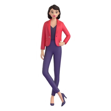 Alex Consani, high fashion model with iconic features and chic style sticker