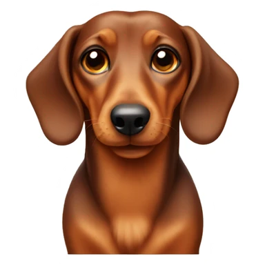 daschund dog sticker