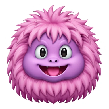 Candy Monster – a tiny pastel-colored monster.  sticker