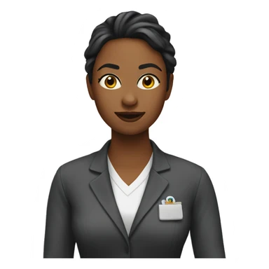 krista at work sticker