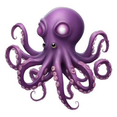 Robot giant octopus  sticker