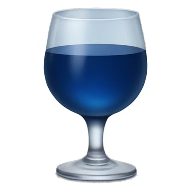 dark blue alcohol drink sticker
