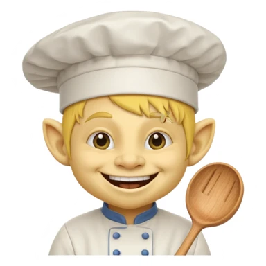 happy troll the yellow chef sticker