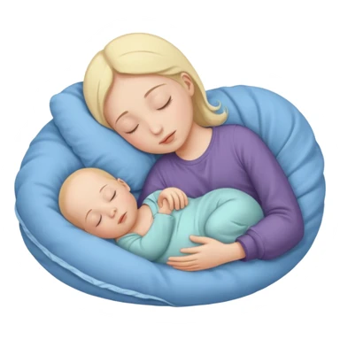 NICU baby silhouette  sticker