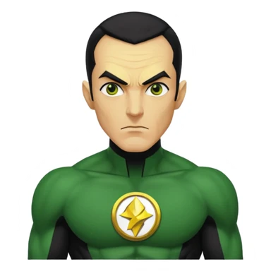 dc sinestro sticker