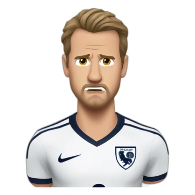 furious harry kane sticker