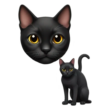 Bombay cat sticker