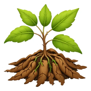 росток с листиками умирает и пригнулся к земле
 sticker