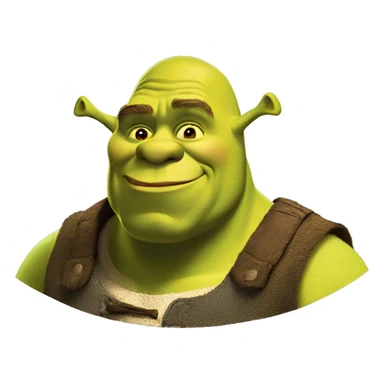 Shrek I love you sticker