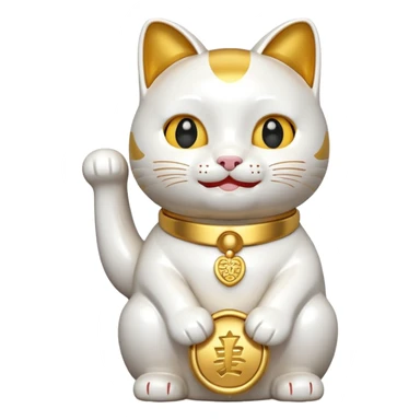 Lucky cat sticker