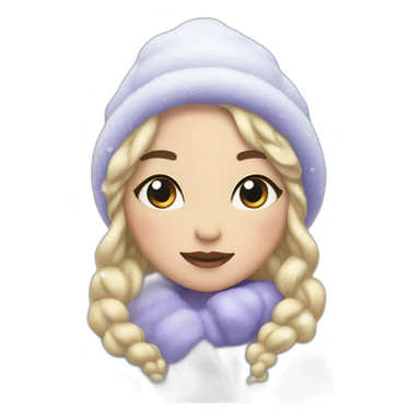 snow🦌👸🏻 sticker