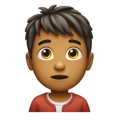 kid having trouble sticker