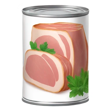 Caned ham sticker