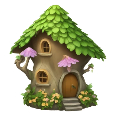 Fairy house sticker