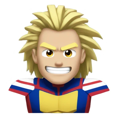 All Might sticker