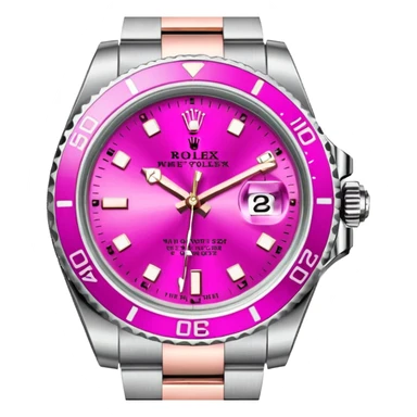 Pink Rolex and g wagon sticker