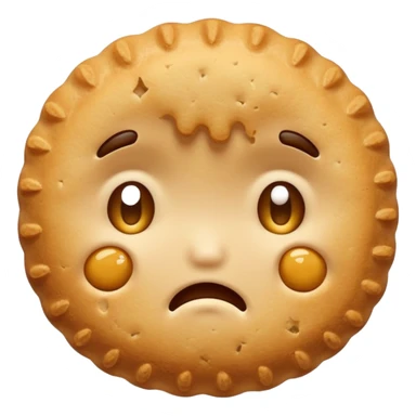 cute biscuit no cream cry sticker